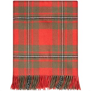 Lambswool Blanket - MacGregor Weathered Tartan