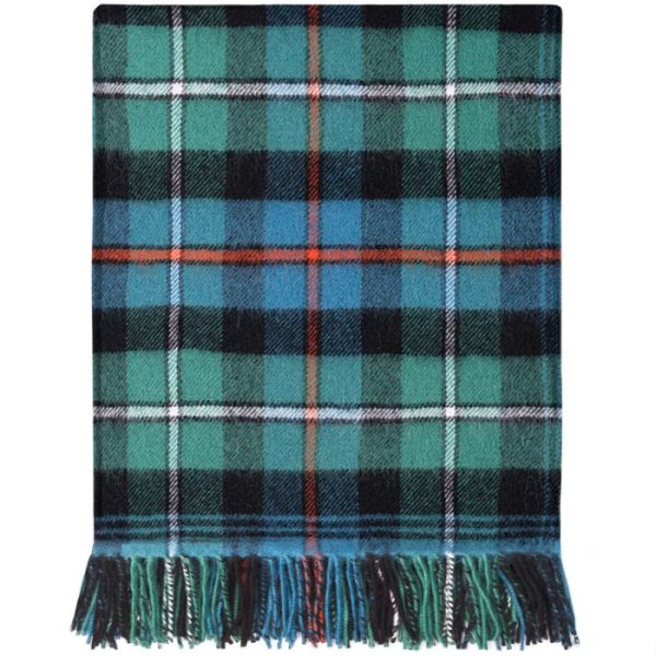 Lambswool Blanket - MacKenzie Ancient Tartan