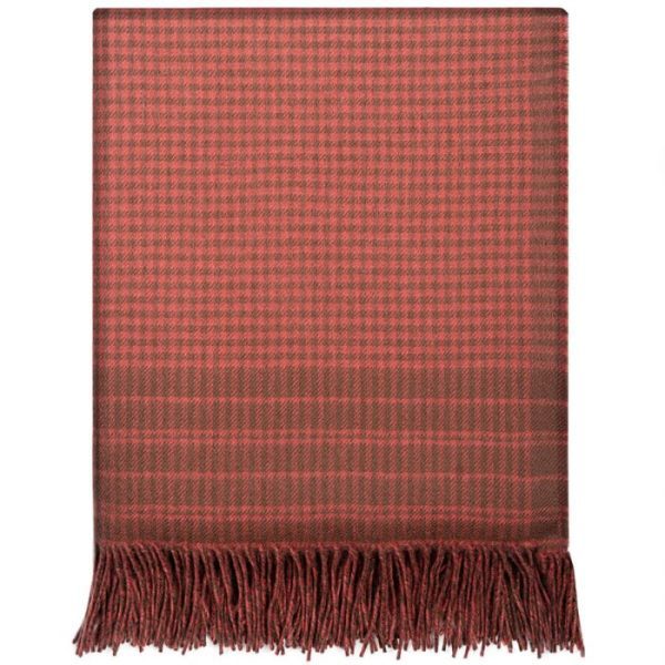 Lambswool Blanket - Shepherd Moorit Check