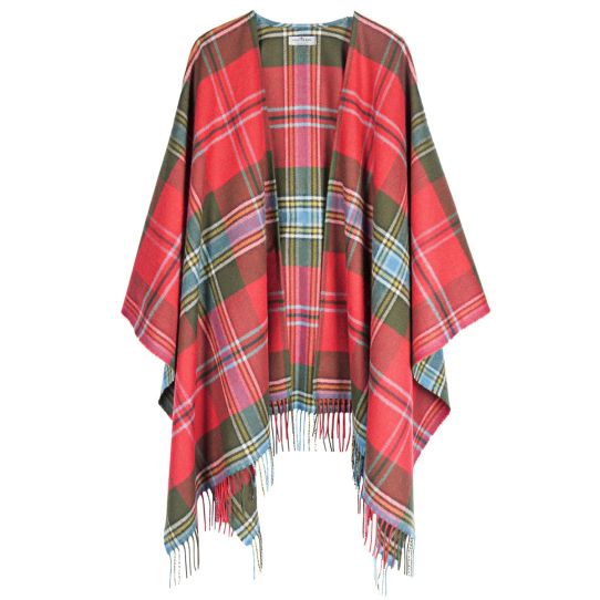 Lambswool Serape - MacLean of Duart Weathered Tartan