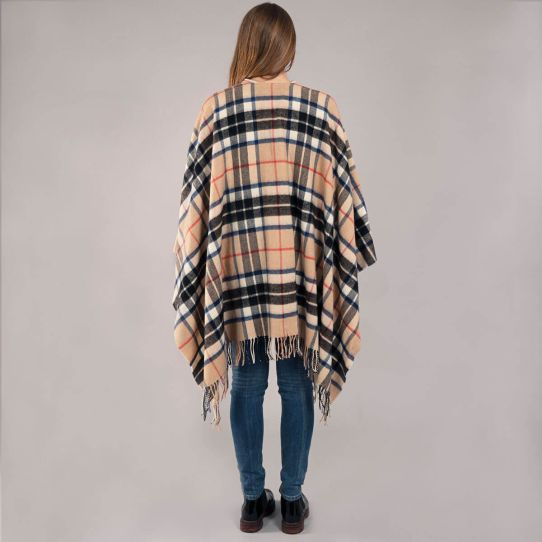 Lambswool Serape - Thomson Camel Tartan - Image 3