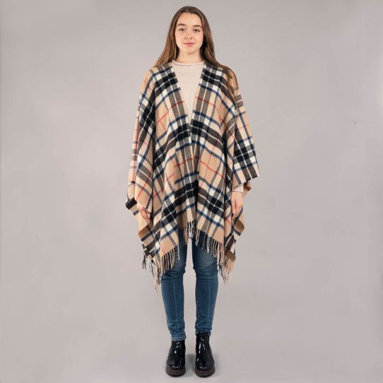 Lambswool Serape - Thomson Camel Tartan - Image 4
