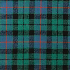 Morrison Green Ancient 10oz Tartan Fabric