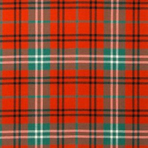 Morrison Red Ancient 10oz Tartan Fabric