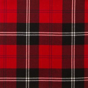 Ramsay Red Modern 10oz Tartan Fabric