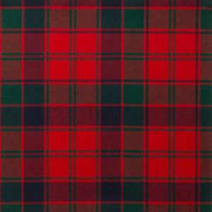 Robertson Red Modern 10oz Tartan Fabric