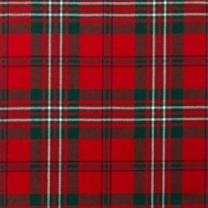 Scott Red Modern 10oz Tartan Fabric