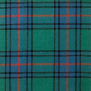 Shaw Green Ancient 10oz Tartan Fabric