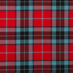 Thomson Red Modern 10oz Tartan Fabric