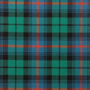 Urquhart Broad Red Ancient 10oz Tartan Fabric