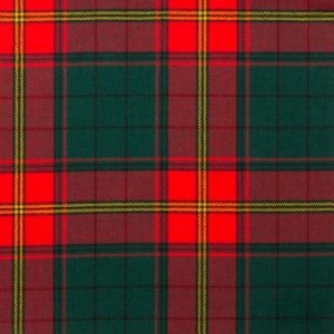 Ulster Red 10oz Tartan Fabric