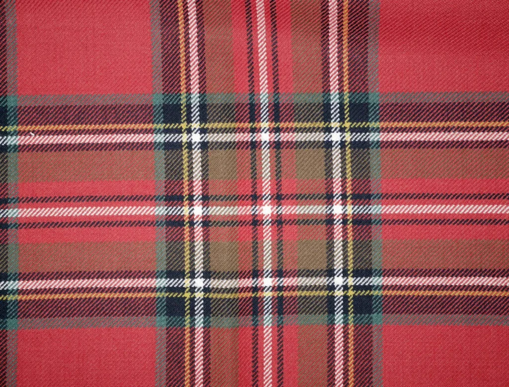 Stewart Royal Weathered Mediumweight Tartan Fabric