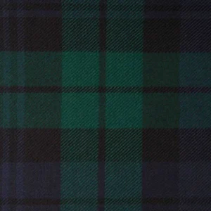 Black Watch Modern Lightweight Tartan Fabric