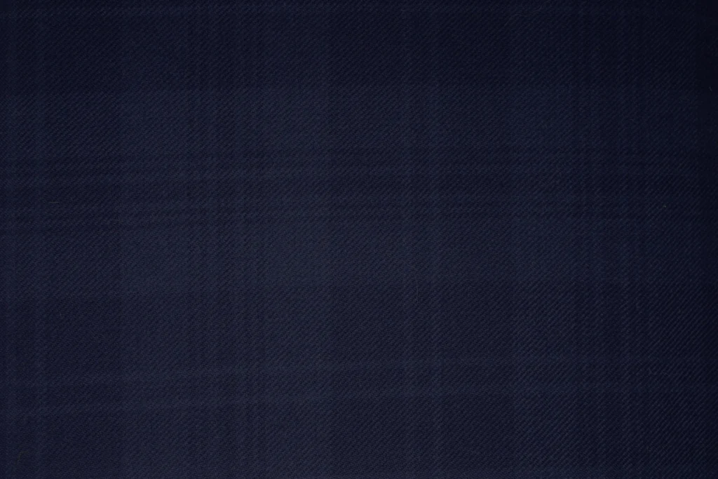 Great Scot Navy Lightweight Tartan Fabric