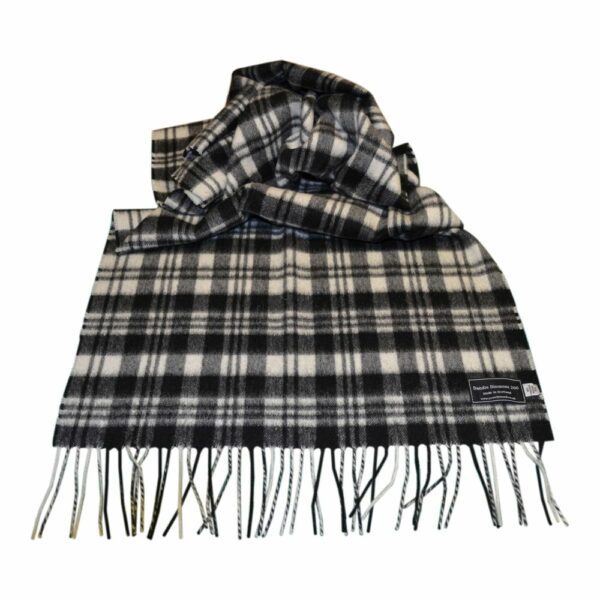 Dandie Dinmont Tartan 100% Lambswool Stole/Large Scarf