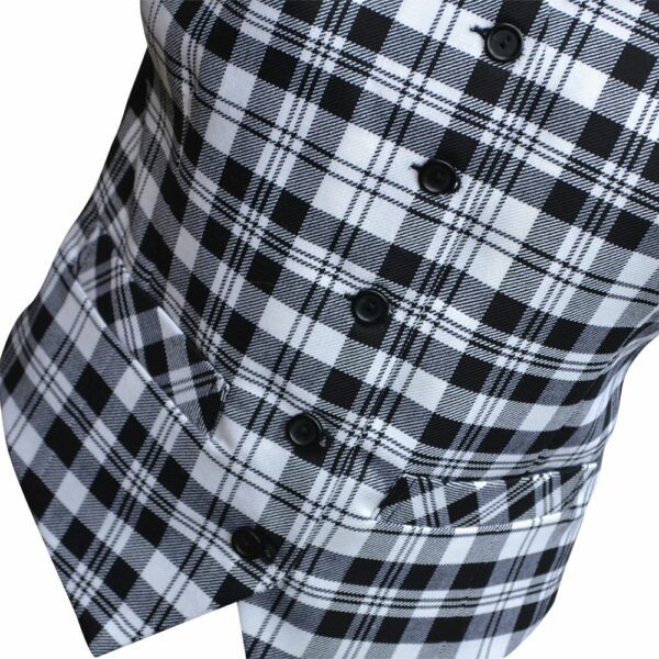 Dandie Dinmont Tartan Ladies Waistcoat - Image 2