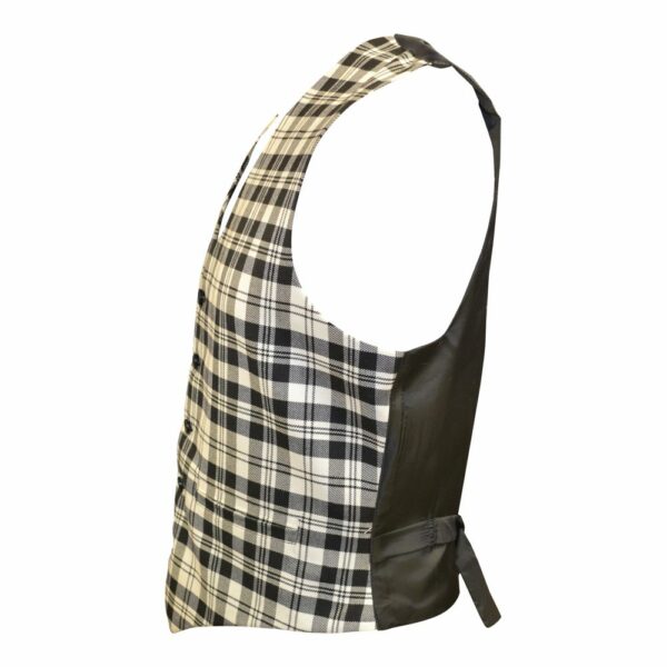 Dandie Dinmont Tartan Gents Tartan Waistcoat - Image 4