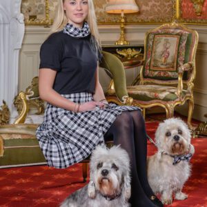Dandie Dinmont Tartan Ladies Kilted Skirt