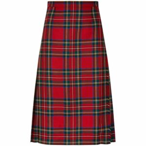 Ladies Tartan Kilted Skirt
