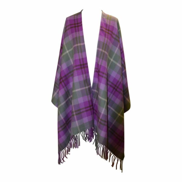 Lambswool Serape - Stewart Royal Modern Tartan - Image 3