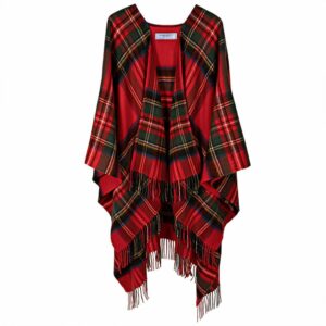 Lambswool Serape - Stewart Royal Modern Tartan
