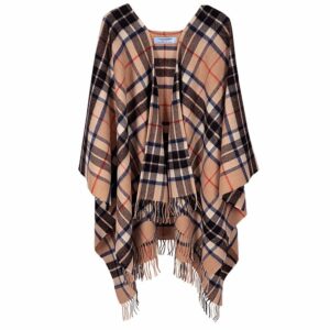 Lambswool Serape - Thomson Camel Tartan