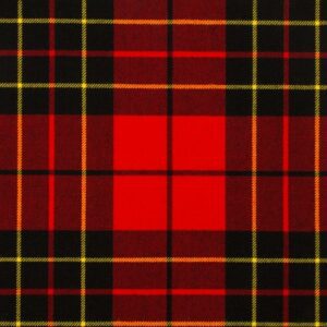 Brodie Red Modern 13oz Tartan Fabric