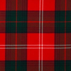 Chisholm Red Modern 13oz Tartan Fabric