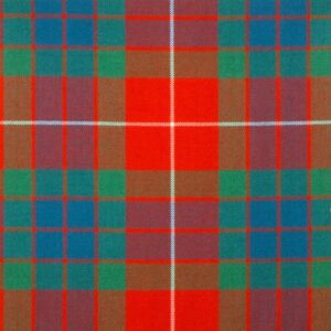 Fraser Red Ancient 13oz Tartan Fabric