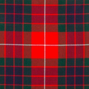 Fraser Red Modern 13oz Tartan Fabric