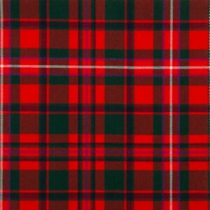 MacKinnon Red Modern 13oz Tartan Fabric