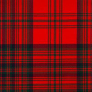 Matheson Red Modern 13oz Tartan Fabric