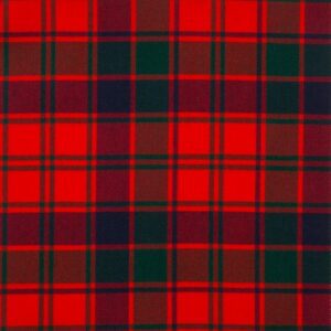 Robertson Red Modern 13oz Tartan Fabric