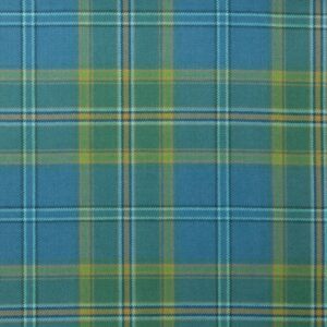 All Ireland Blue 10oz Tartan Fabric