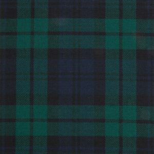 Black Watch Modern 10oz Tartan Fabric