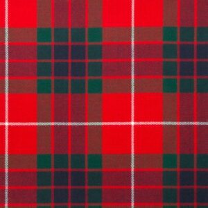 Fraser Red Modern 10oz Tartan Fabric