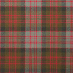 MacDonald Clan Weathered 10oz Tartan Fabric
