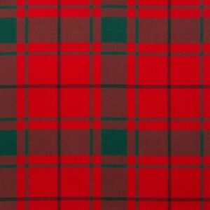 MacDonald of The Isle Red Modern 10oz Tartan Fabric