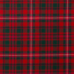 MacKinnon Red Modern 10oz Tartan Fabric
