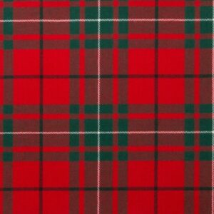 MacAuley Red Modern 10oz Tartan Fabric