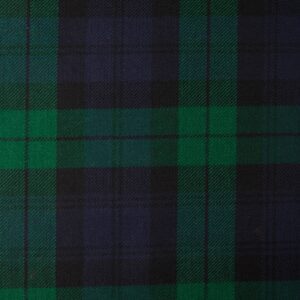 Black Watch Mediumweight Tartan Fabric