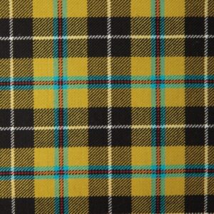 Cornish National Saffron Lightweight Tartan Fabric