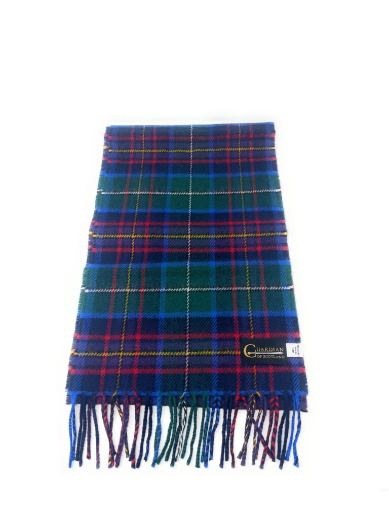 Guardian of Scotland Hunting 100% Brushed Lambswool Tartan Scarf
