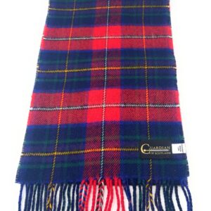 Guardian of Scotland Modern 100% Brushed Lambswool Tartan Scarf