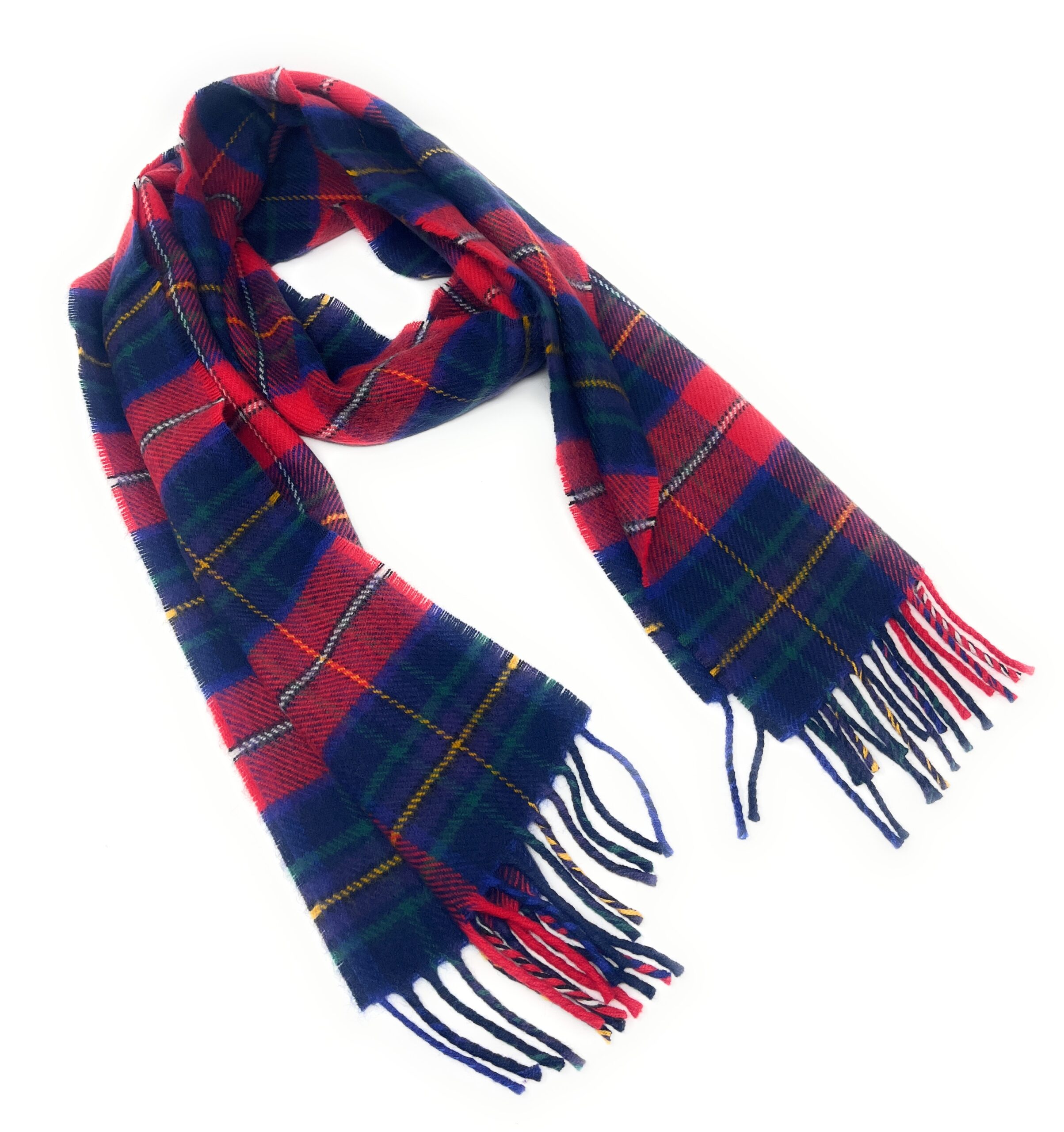 Guardian of Scotland Modern 100% Brushed Lambswool Tartan Scarf - Image 2