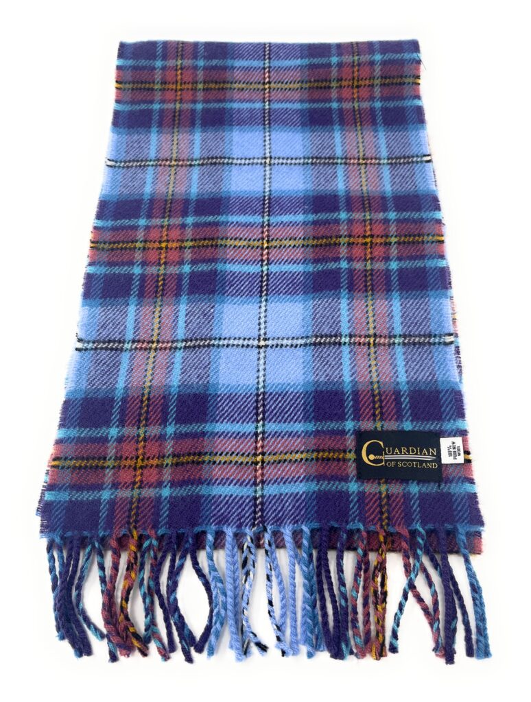 Guardian of Scotland Royal 100% Brushed Lambswool Tartan Scarf