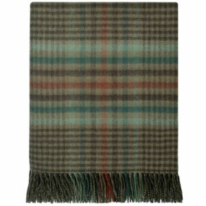 Lambswool Blanket - Forth Weathered Glen Check