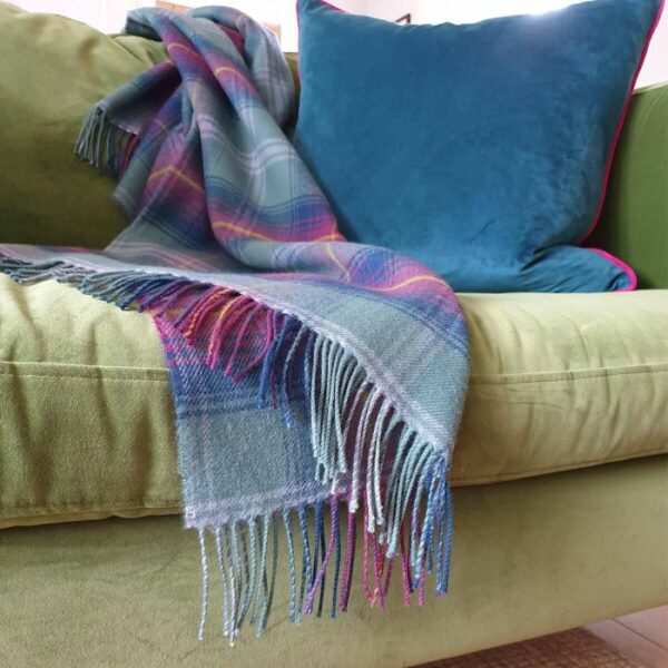 Lambswool Blanket - Hame Tartan - Image 3
