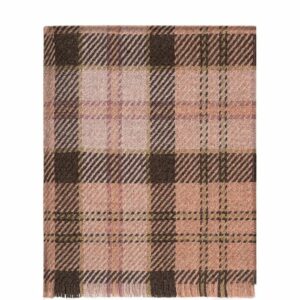 Bracken British Wool Blanket - Lochaber Blush