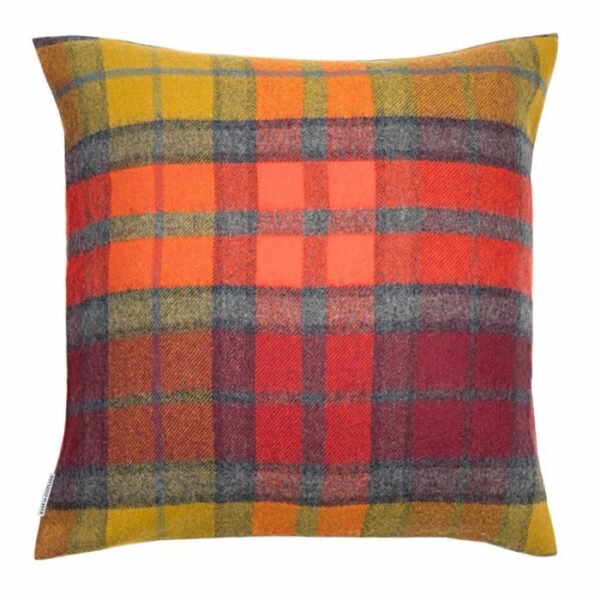 Lambswool Cushion - Buchanan Berry Tartan (Large) - Image 2
